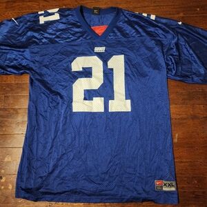 New York Giants Tiki Barber Mens Sz 2XL Jersey